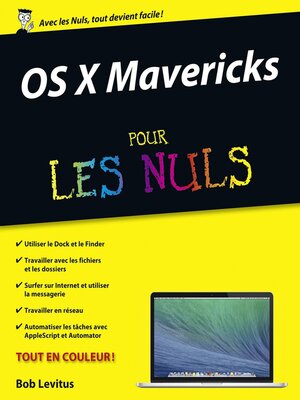 cover image of OS X Mavericks Pour les Nuls